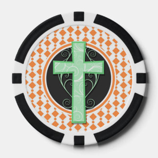 Lot De Jeton De Poker croix verte.png