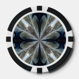 Lot De Jeton De Poker Crystal bleu ~ Jeu de puces de poker