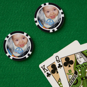 Lot De Jeton De Poker Customisez-le avec votre photo