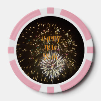 Lot De Jeton De Poker Décoration de fête du Nouvel An / Favori - Feux d'