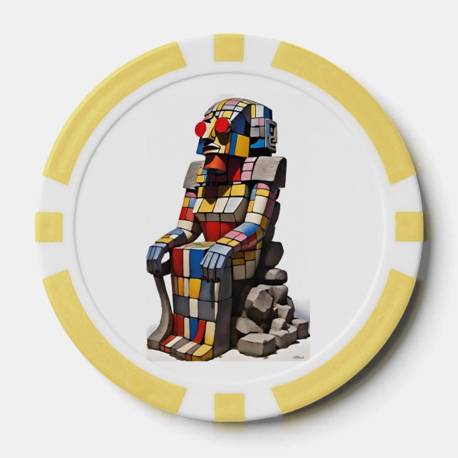 Lot De Jeton De Poker Été froid (Recto)