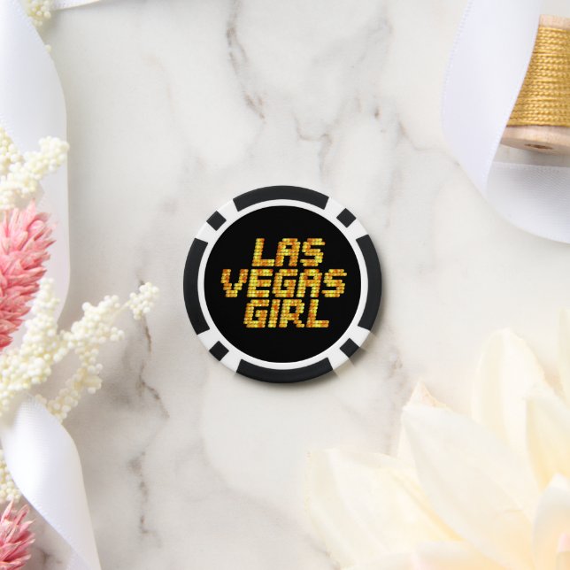 Lot De Jeton De Poker Fille Las Vegas (Mariage)