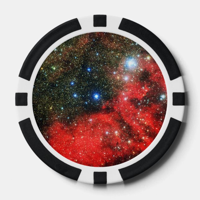 Lot De Jeton De Poker Galaxie en or tombé (Recto)