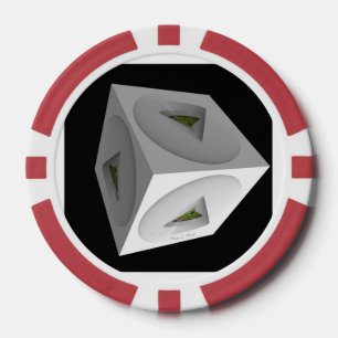Lot De Jeton De Poker Geo Cube