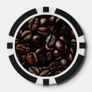 Lot De Jeton De Poker Grains de café