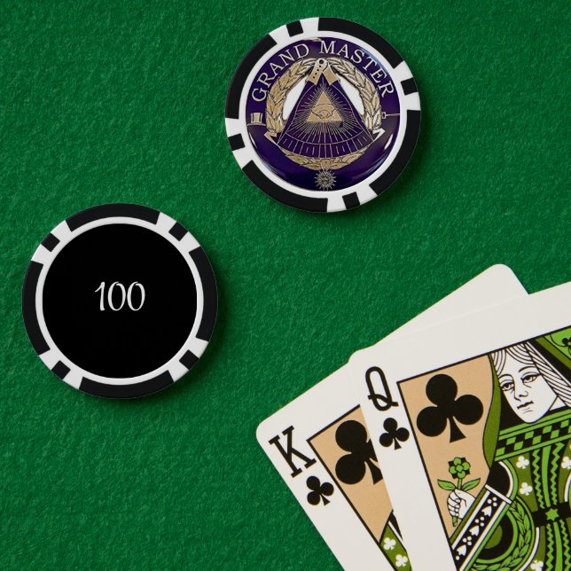 Lot De Jeton De Poker GrandMaître (Table de poker (double))