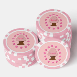 Lot De Jeton De Poker Hanami Cerisier japonais
