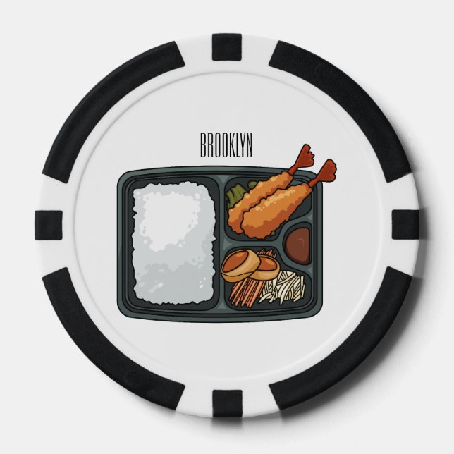Lot De Jeton De Poker Illustration de Bento (Recto)