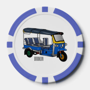 Lot De Jeton De Poker Illustration Tuk tuk