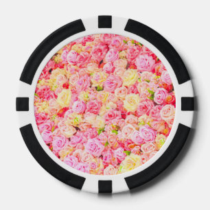 Lot De Jeton De Poker Jardin de roses