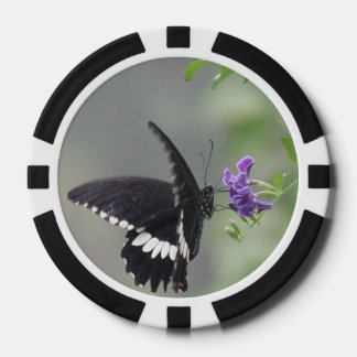 Lot De Jeton De Poker Jardin des papillons