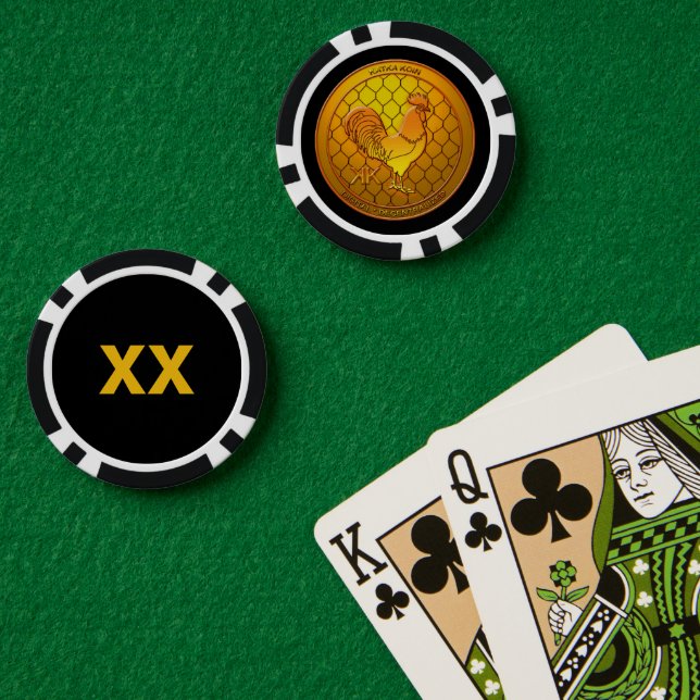 Lot De Jeton De Poker KatkaKoin Cryptomonnaie ICO (Table de poker (double))