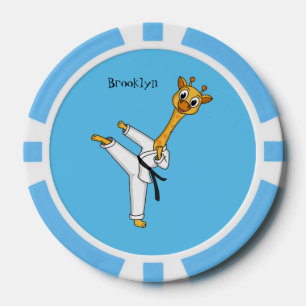 Lot De Jeton De Poker Kung Fu giraffe