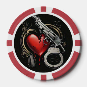 Lot De Jeton De Poker "La fatalité de l'amour"