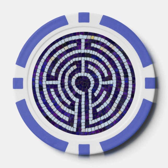 Lot De Jeton De Poker LABYRINTH VIII Chips de poker (Recto)