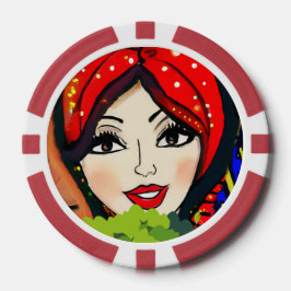 Lot De Jeton De Poker Lady Luck Game Night
