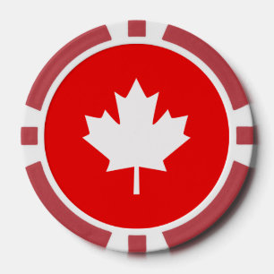 Lot De Jeton De Poker Le Canada A Établi 1867 Anniversaire 150 Ans