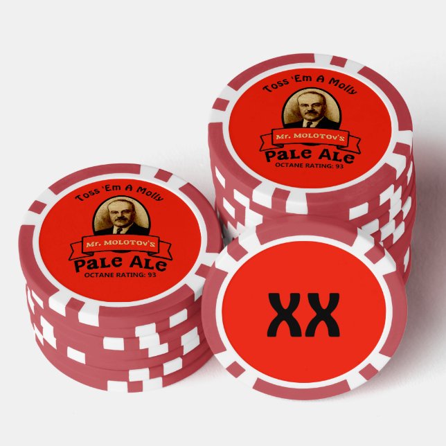 Lot De Jeton De Poker Le Pale Ale de M. Molotov (Empiler)