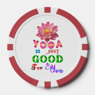Lot De Jeton De Poker Le Yoga Gaming Est Juste Bon Pour Vous