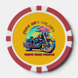 Lot De Jeton De Poker Les gens ne font pas de voyages : vélo de style ré