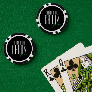 Lot De Jeton De Poker Lettres audacieuses "Père de la chambre" Parti de