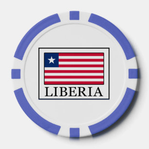 Lot De Jeton De Poker Libéria