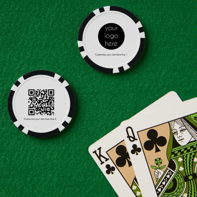 Lot De Jeton De Poker Logo d'entreprise personnalisé (Table de poker (double))