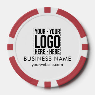 Lot De Jeton De Poker Logo d'entreprise personnalisé Entreprise Cool mod