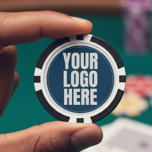 Lot De Jeton De Poker Logo d'entreprise personnalisé Photo de société