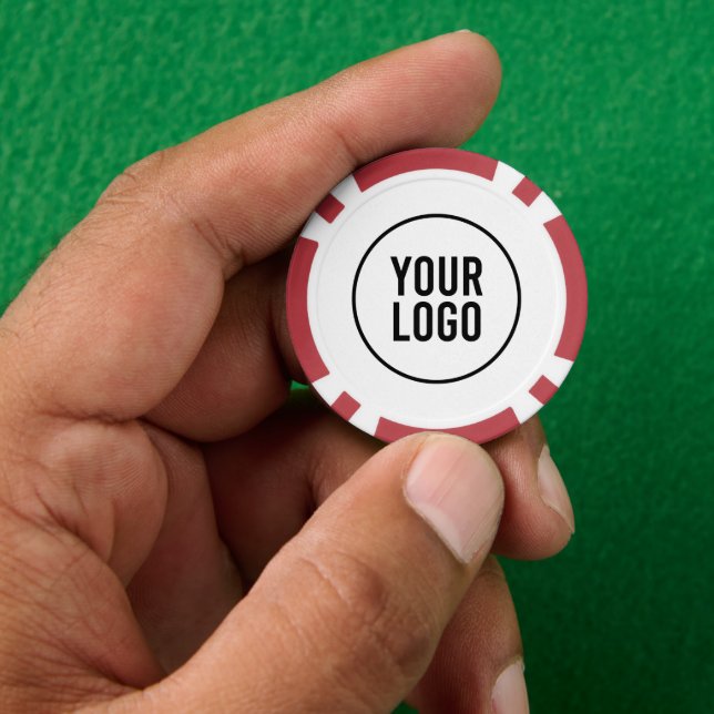 Lot De Jeton De Poker Logo personnalisé (main)