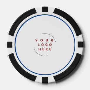 Lot De Jeton De Poker Logo Poker Chip Carte de visite personnalisé - Ajo