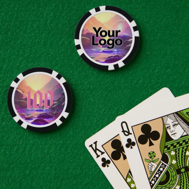 Lot De Jeton De Poker Magic Mountains Poker Party Entreprise (Table de poker (double))