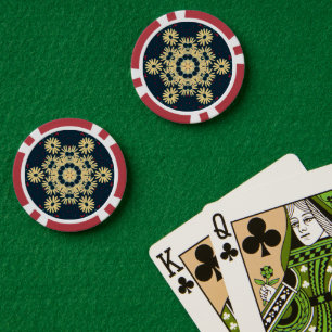 Lot De Jeton De Poker Mandala Daisy Dreams