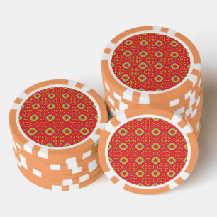 Lot De Jeton De Poker Modèle de charme des fêtes de Noël 01 - 