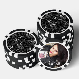 Lot De Jeton De Poker Monogramme photo spécial 100e anniversaire de la f