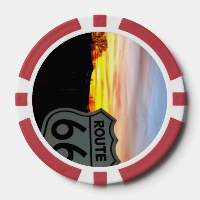 Lot De Jeton De Poker Mother Road Magic (Recto)