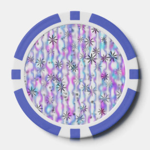 Lot De Jeton De Poker Motif Vagues Étoilées Envoûtantes