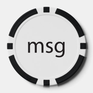 Lot De Jeton De Poker msg