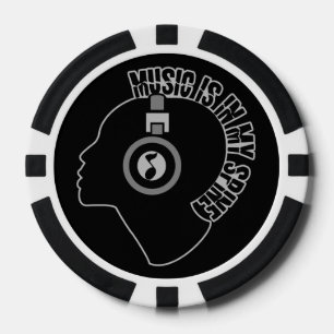 Lot De Jeton De Poker Musique puces de poker sur mesure
