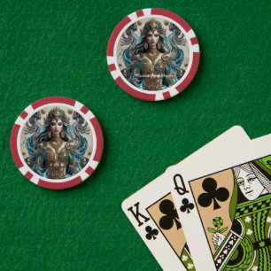Lot De Jeton De Poker "Mythologie marémotrice"
