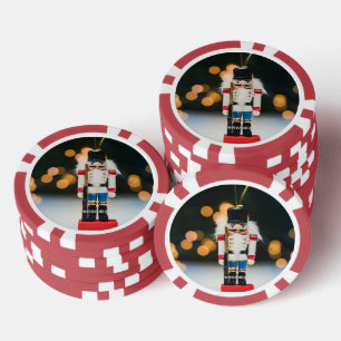 Lot De Jeton De Poker Noël SlipperyJoe nutcracker figurine ornement
