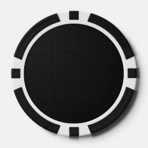 Lot De Jeton De Poker Noir moderne