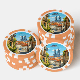 Lot De Jeton De Poker Nom personnalisé Braga Portugal