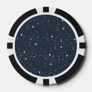 Lot De Jeton De Poker Nuit sous les étoiles