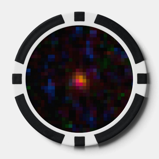 Lot De Jeton De Poker Objet Lensed MACS0647-JD (Recto)