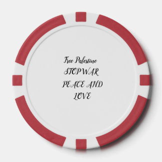 Lot De Jeton De Poker Palestinien Pocker