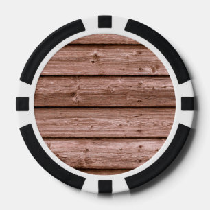 Lot De Jeton De Poker Panneaux en bois