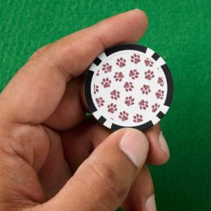 Lot De Jeton De Poker Patrouilles de Doodle, Paws de Chien, Paws De Bour