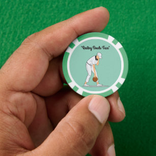 Lot De Jeton De Poker Pelouse Bowls : Repose des Bowls Face