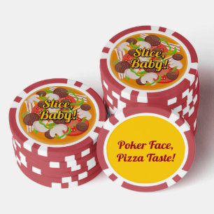 Lot De Jeton De Poker Pizza